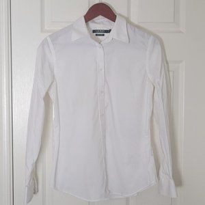 Ralph Lauren no iron white shirt